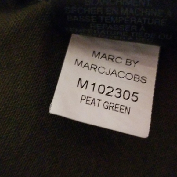 Marc Jacob's Olive Green Military Style Dress Sz:2 - Picture 8 of 8